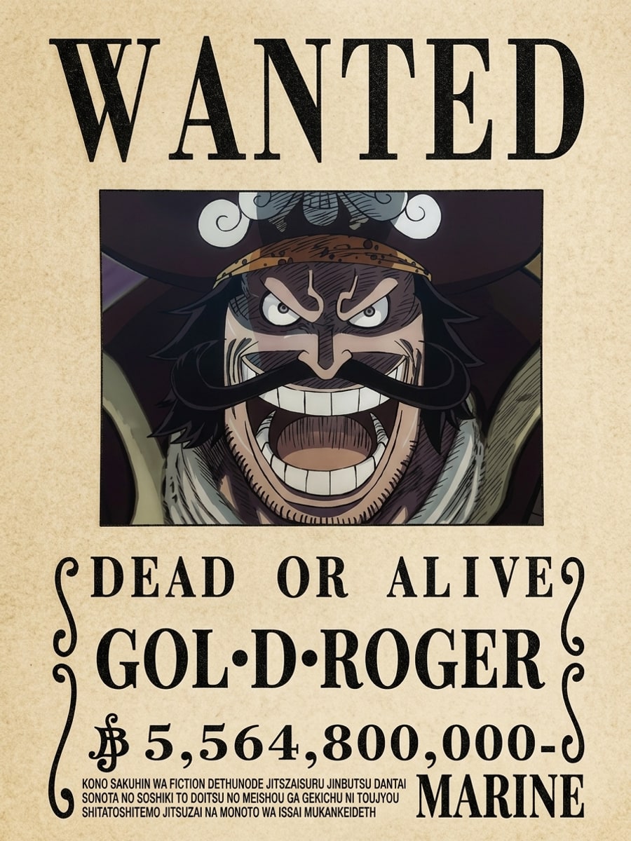 One Piece Lenticular Poster - Orta görünüm