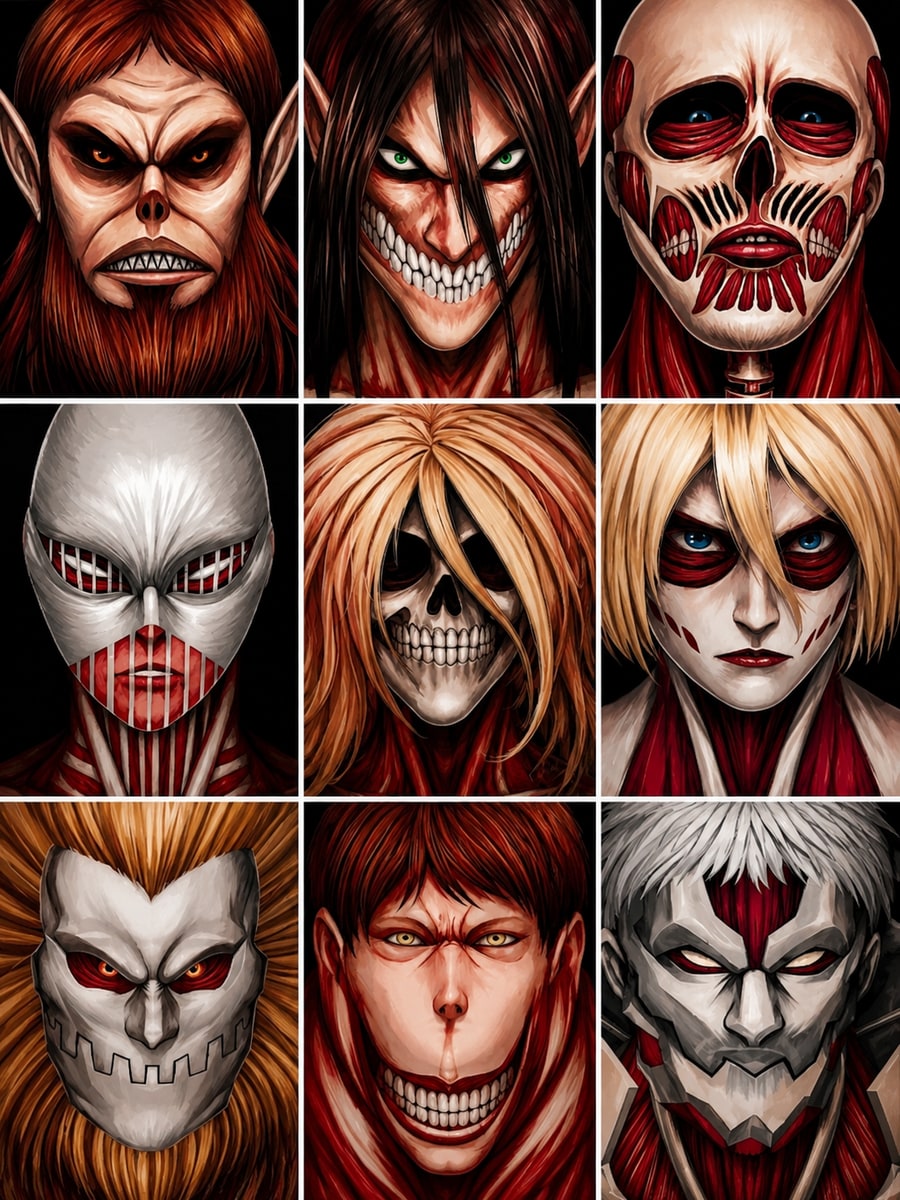 Attack On Titan Lenticular Poster